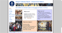 Desktop Screenshot of glasgow-unitarians.org.uk